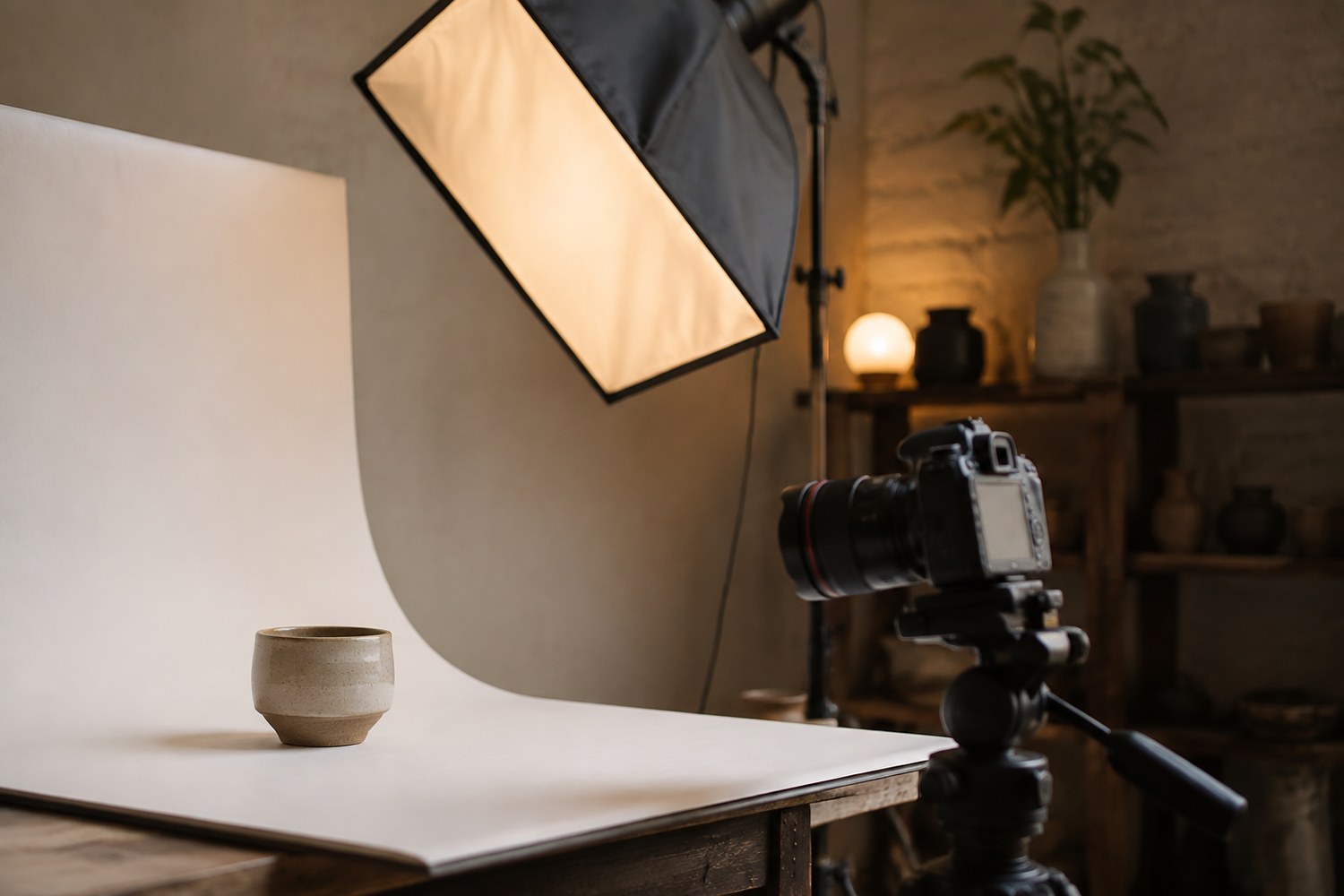 How should you prepare for a product shoot?
